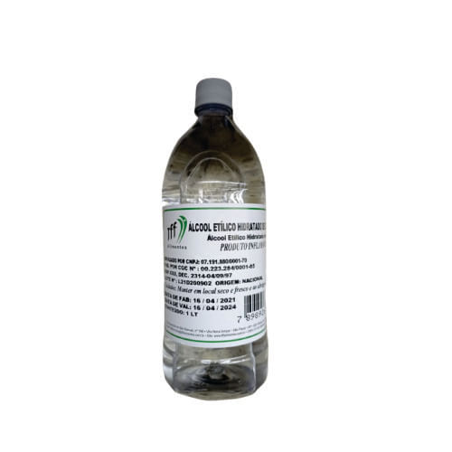 Alcool Hidratado De Cereais 1 Lt Tff