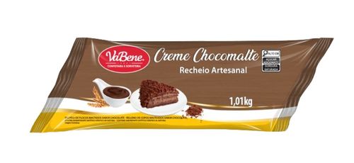 Recheio Creme Chocomalte Bag 1,01kg (Tipo Ovomaltine) Vabene