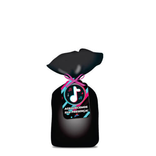 Sacola Plast. Music Move C/ 8 Un Junco