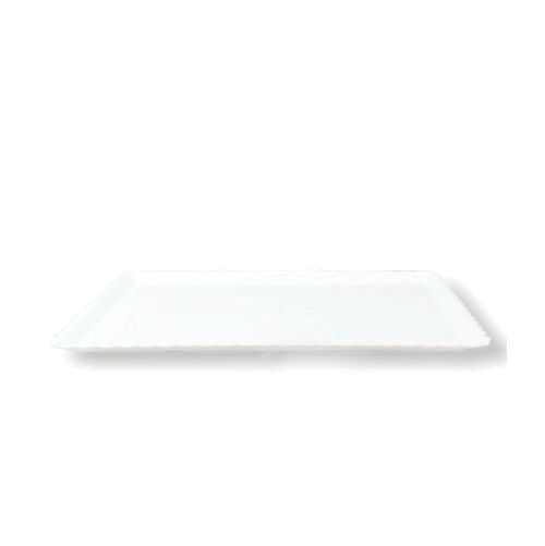 Bandeja Plast. Branca Rendada (2022) Nº 05 31x36 Cm Ceta