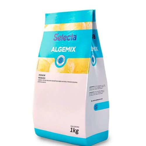Saborizante Em Pó P/ Sorvete Pistache Algemix 1 Kg Selecta