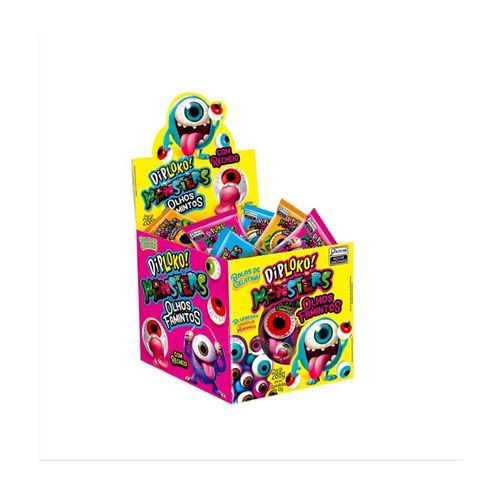 Bala Olhos Famintos Monsters 12gr Un