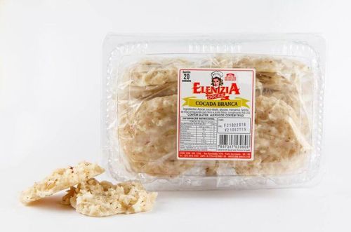 Cocada Branca C/ 20 Un 1,1 Kg Elenizia