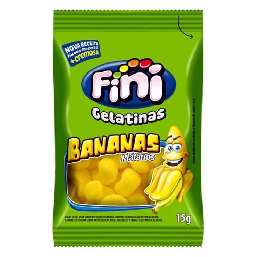 Bala Bananas 12x15 Gr Fini