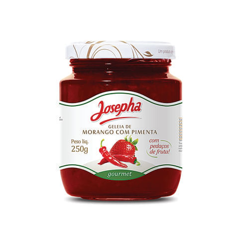 Geleia Gourmet Morango/Pimenta 250 Gr Josepha