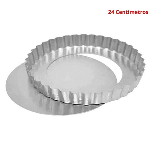 Forma Torta Crespa Inox 24 Cm Inox (270) Caparroz