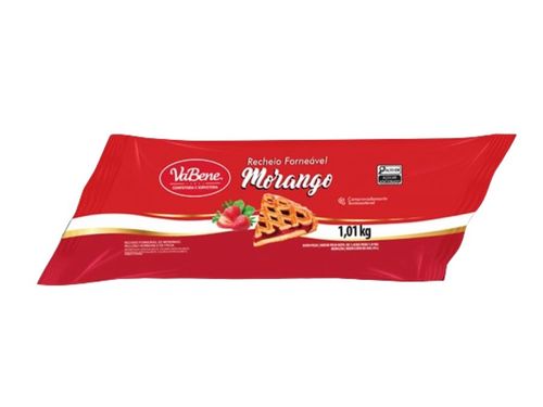 Recheio Morango Forneavel 1,05 Kg Bag Vabene