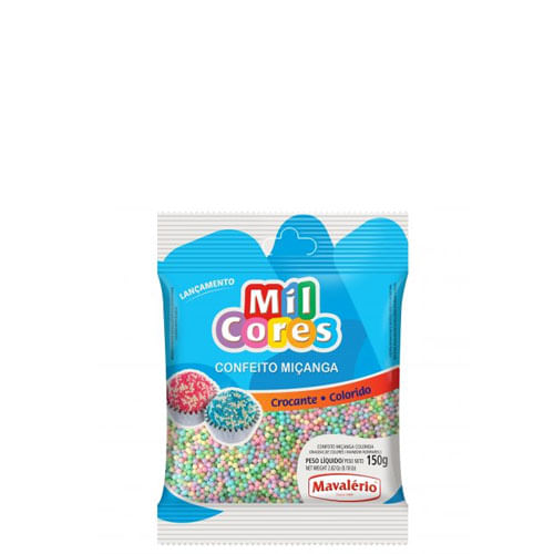 Confeito Miçanga Baby 150 Gr Mavelrio