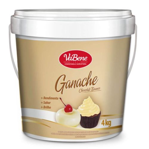 Ganache Branco 4 Kg Vabene