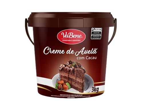 Recheio De Avela Com Cacau 3 Kg Vabene