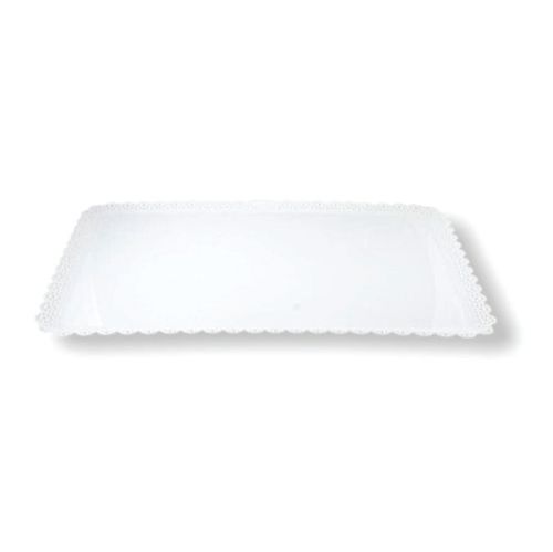 Bandeja Plast. Branca Rendada (2081) Nº 08 C/ 5 Bases Ceta
