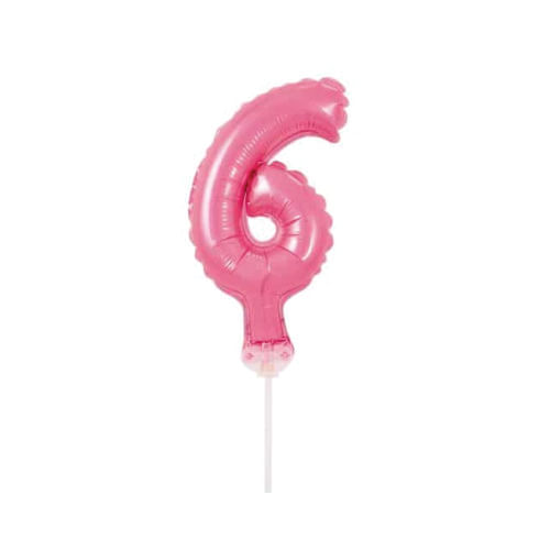 Balao Topper Bolo N° 6