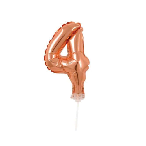 Balao Topper Bolo N° 4