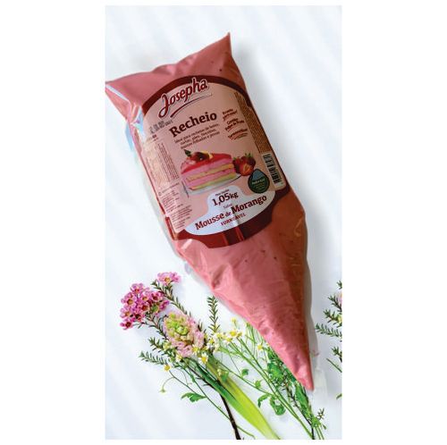 Recheio Forneável Mousse De Morango 1,05 Kg Josepha