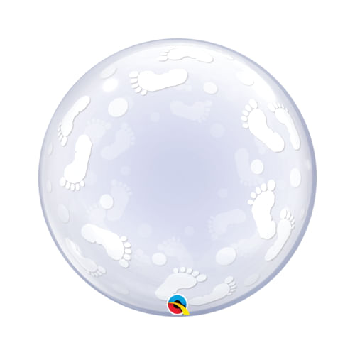 Balão Bubble Pezinhos 24 (49459) Qualatex