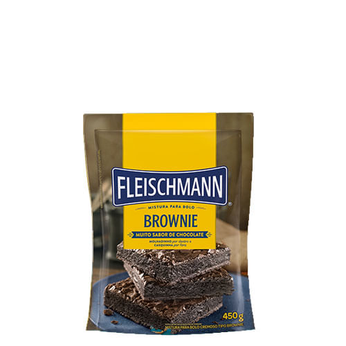 Mistura Bolo Brownie 450 Gr Fleischmann