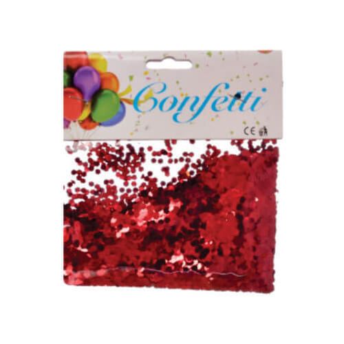 Confetes P/ Balões Mini Vermelho Holografico 15 Gr Fox Import