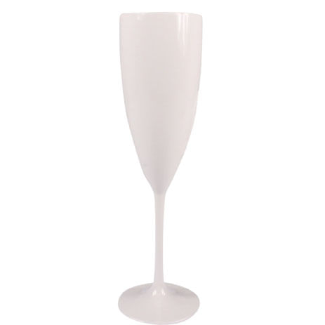 Taça Champanhe 170 Ml Sólido Branco Amalu