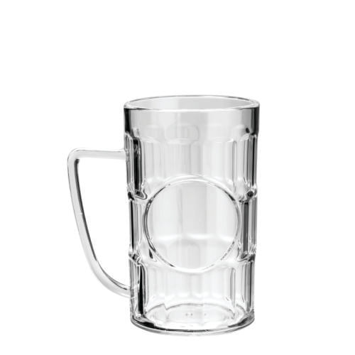 Caneca De Chopp 450 Ml Transparente Neoplas