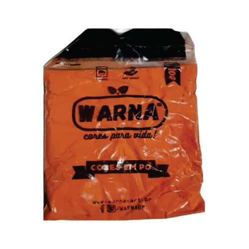 Pó De Festa Laranja 100 Gr Warna