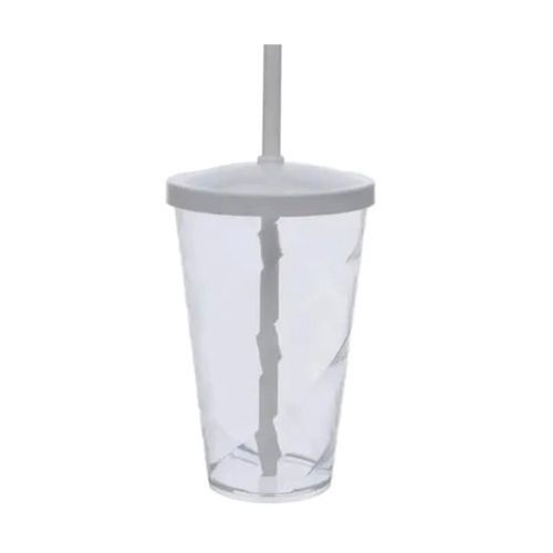 Copo Twister C/ Tampa Cristal 500 Ml Crisplastic