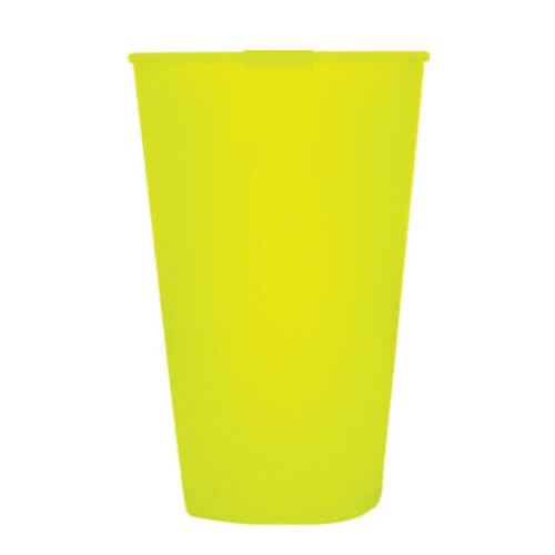 Copo Eco 500 Ml Amarelo Neon (240) Emplasa