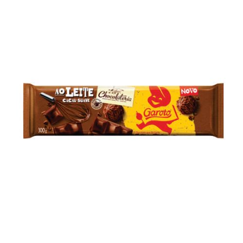 Chocolate Ao Leite Cobertura 300 Gr Garoto