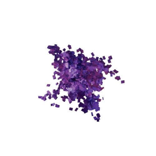 Confetes P/ Balões Hexagono Holografico Roxo Neotrentina
