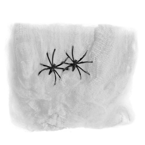 Teia De Aranha Halloween Branco Ou Preto Diversos