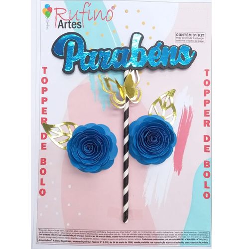 Topo Floral Rufino Artes