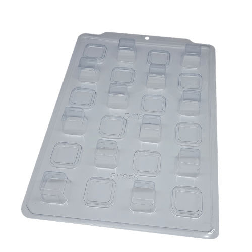 Forma Silicone Mini Caixa Quadrada Sp 856 (*3532) Bwb