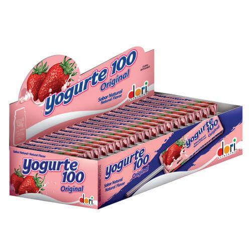 Pirulito Mastigavel Yogurte 100 600 Gr Dori