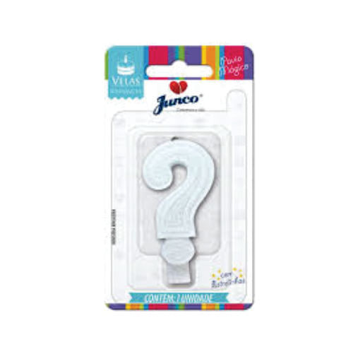 Vela Aniversário ? Branca Junco