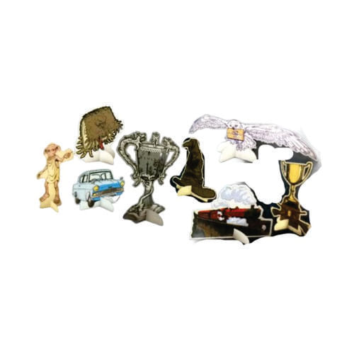Decoração De Mesa Harry Potter C/ 8 Un Festcolor