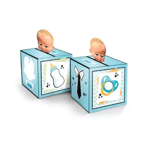 Caixa Surpresa Quadrada O Poderoso Chefinho C/ 8 Un Regina