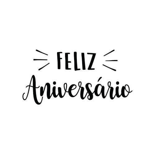 Lettering P Transf P/ Balao polFeliz Aniversariopol Preto (39001382) Sempertex