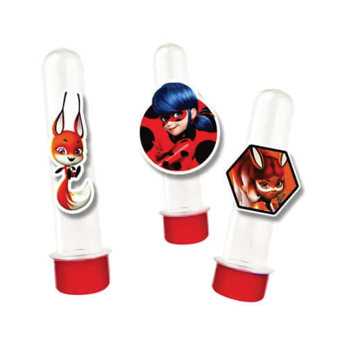 Mini Personagens Decorativos Ladybug Heroina C/ 50 Un Regina