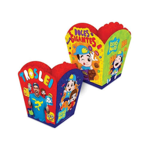 Cachepot Luccas Neto C/ 8 Un Regina