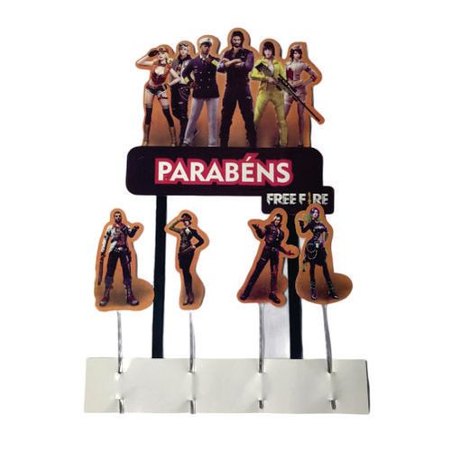 Topo P/ Bolo Grande Guerra C/ 5 Pçs Pablo