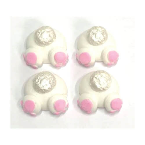 Biscuit Comestivel Rabinho Coelho C/ 4 Un (602) Jady