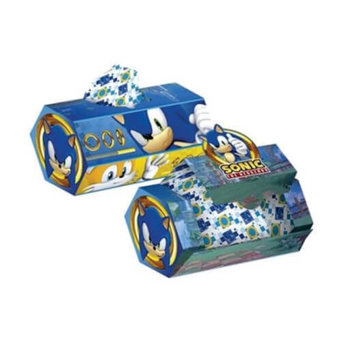 Caixa Surpresa Sextavada Sonic C/ 8 Un Regina