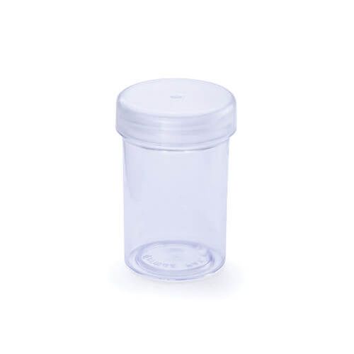 Frasco Tampa Transparente C/ 10 Un (F1060) Oldaniplast