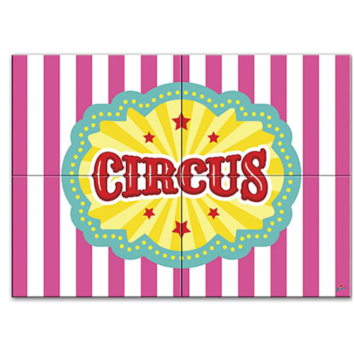 Painel Circo Menina Junco