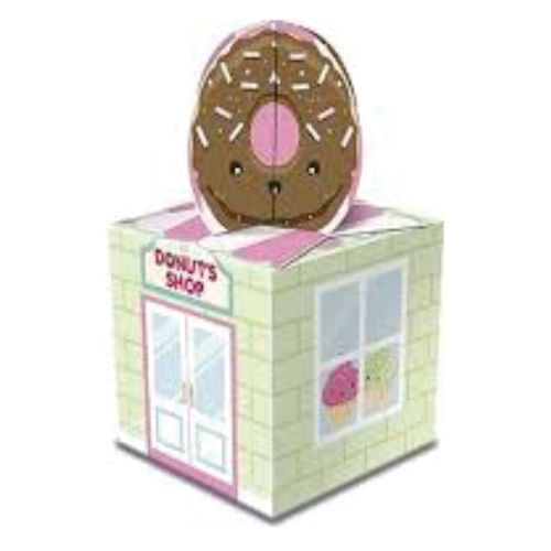 Caixa Lembrancinha Donuts C/ 8 Un Junco