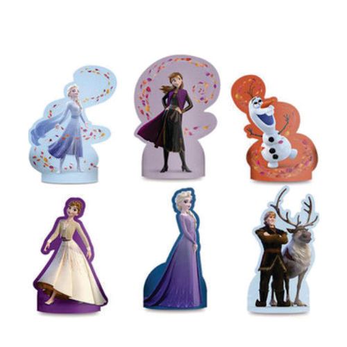 Decoração De Mesa Frozen C/ 8 Un Regina