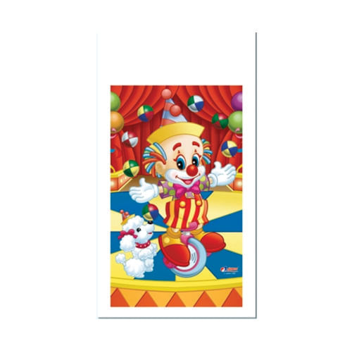 Sacola Plast. Circo Mágico C/ 8 Un Junco
