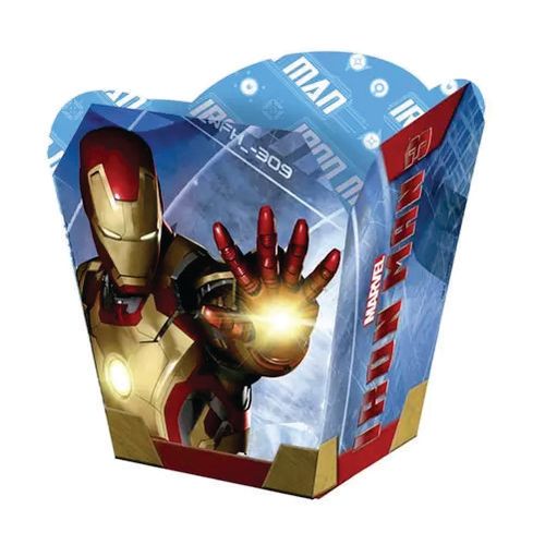 Cachepot Iron Man 3 C/ 8 Un Regina