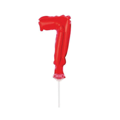 Balao Topper Bolo N° 7