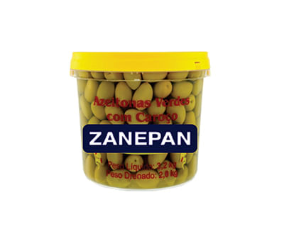 Azeitona Verde C/ Caroço Media 2 Kg Rili