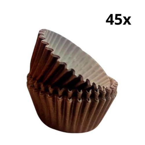 Forma Papel Cupcake Liso 45un Flip